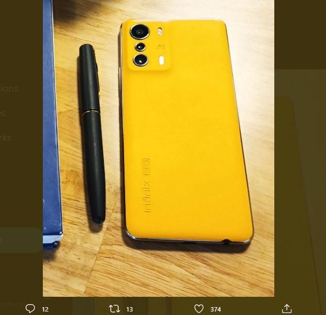 Infinix Zero 5G. (Twitter/ yabhishekhd)