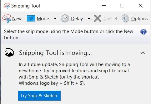 Snipping Tool. (HiTekno.com)