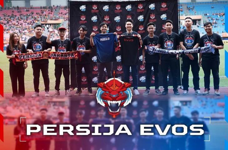 Persija Esports x EVOS. (instagram/persija_esports)