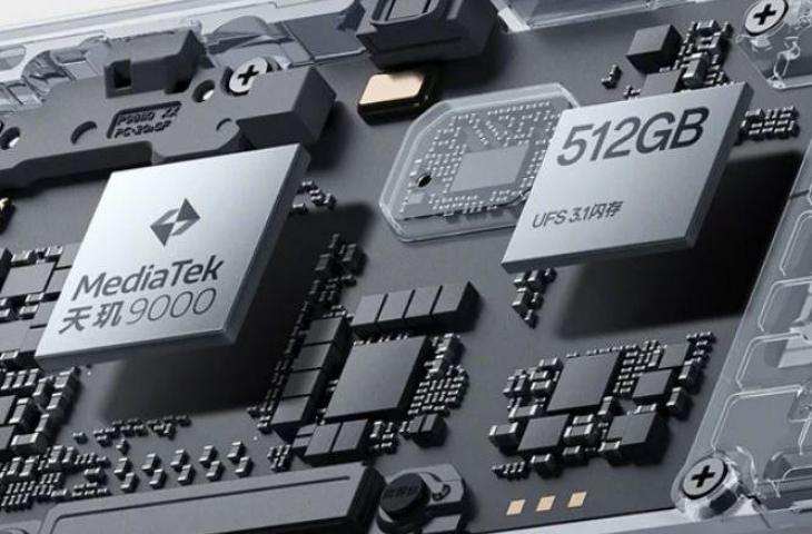 ilustrasi chipset Dimensity 9000. (Oppo)