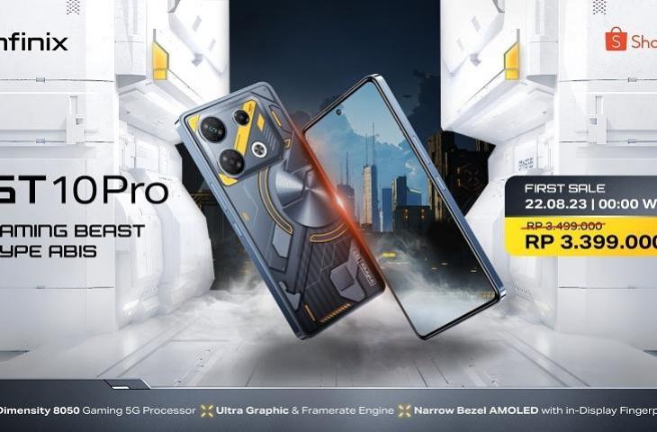 Infinix GT 10 Pro. (Infinix Indonesia)