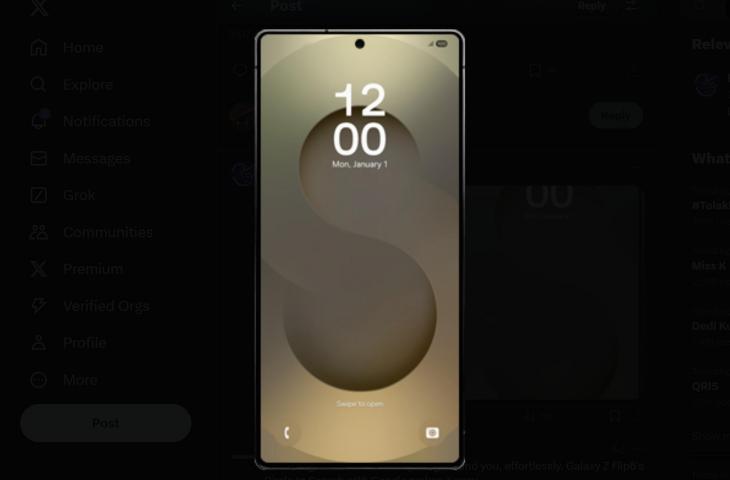 Bocoran Samsung Galaxy S25 Ultra. [X/@evleaks]