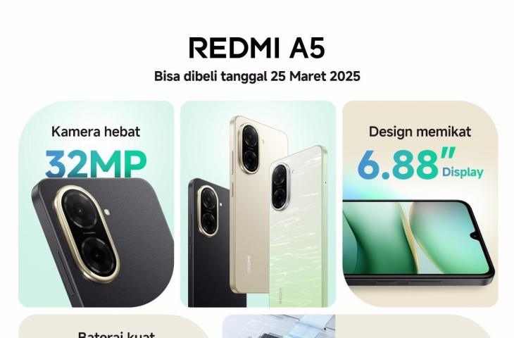Redmi A5. [Xiaomi Indonesia]
