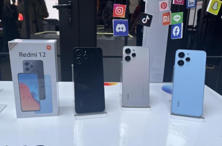 Redmi 12. [Suara.com/Dicky Prastya]