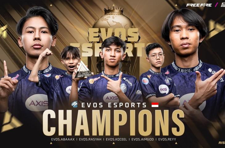 Tim Indonesia Evos Divine Juara EWC 2025 Free Fire, Akhiri Puasa Gelar sejak 2019 – Games