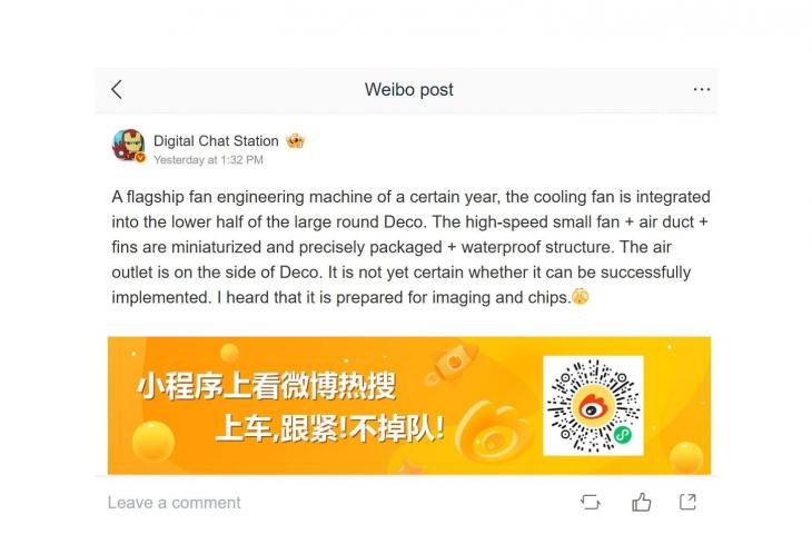 Bocoran Huawei Mate 80 Pro. [Weibo]