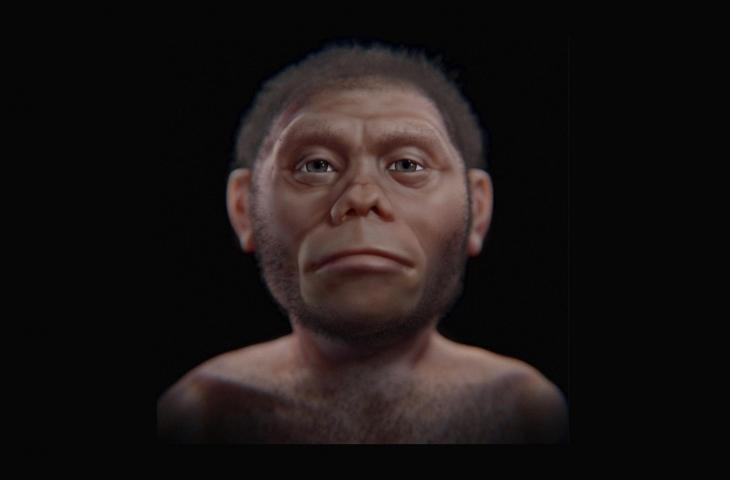 Rekonstruksi wajah Homo floresiensis. (Cicero Moraes/Wikimedia Commons/CC BY SA 4.0)