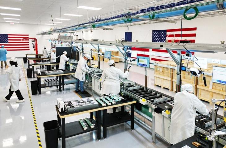 Fasilitas baru di Houston akan mendukung produksi server Apple. [Apple]