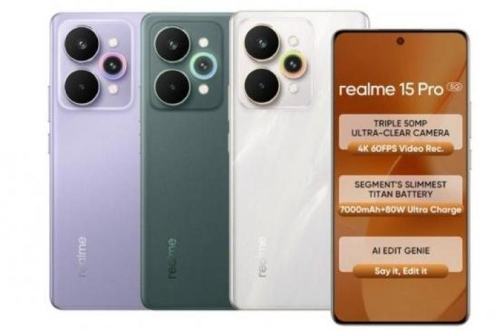 Spesifikasi Realme 15 Pro 5G. (Realme India)