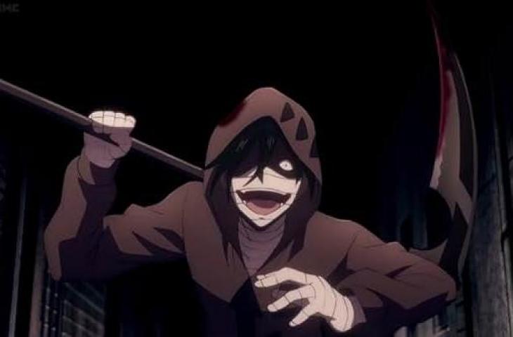 Cuplikan anime Angels of Death. [IMDB]