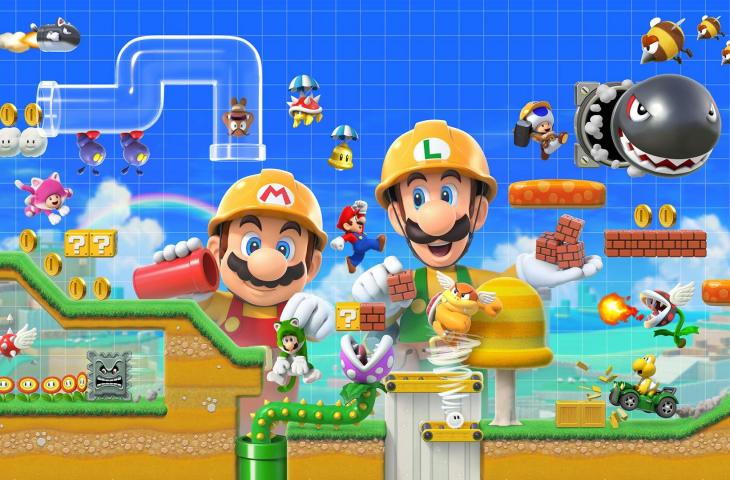 Super Mario Maker. [Nintendo]