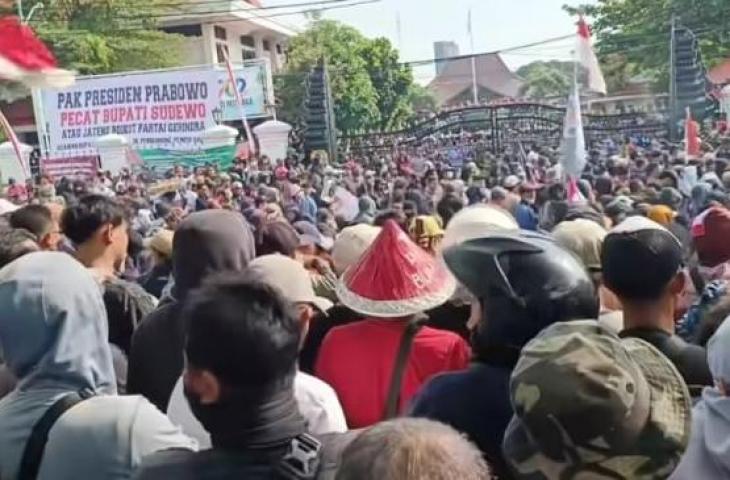 Demo Pati hari ini Rabu (13/8/2025). (Ist)