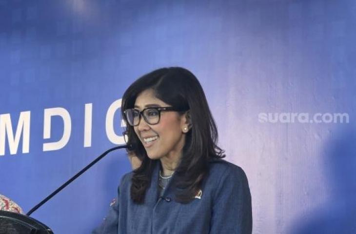 Menkomdigi Meutya Hafid. [Suara.com/Dicky Prastya]