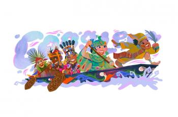 Google Rayakan Hari Kemerdekaan Indonesia 2025 Lewat Doodle Pacu Jalur