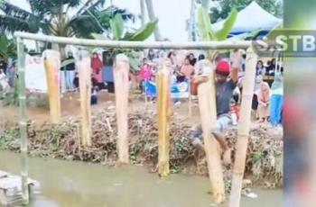 Viral, Ada Benteng Takeshi di Perayaan HUT RI ke-80