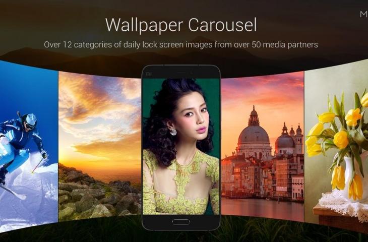 Wallpaper Carousel. [Xiaomi]