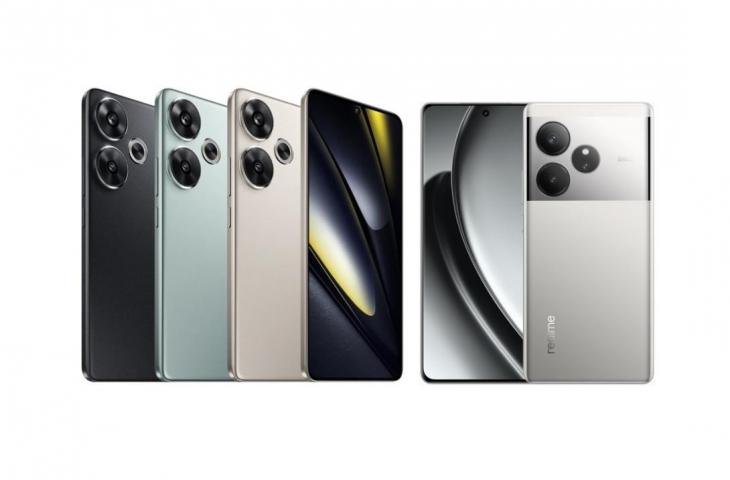 Poco F6 dan Realme GT 6. [Poco & Realme]