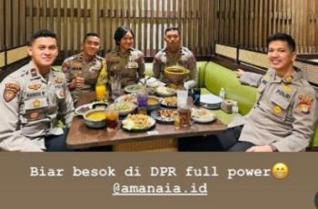 Viral Oknum Polisi Santap Hidangan Rp11 Juta Picu Amarah Publik di Tengah Duka Kasus Affan Kurniawan