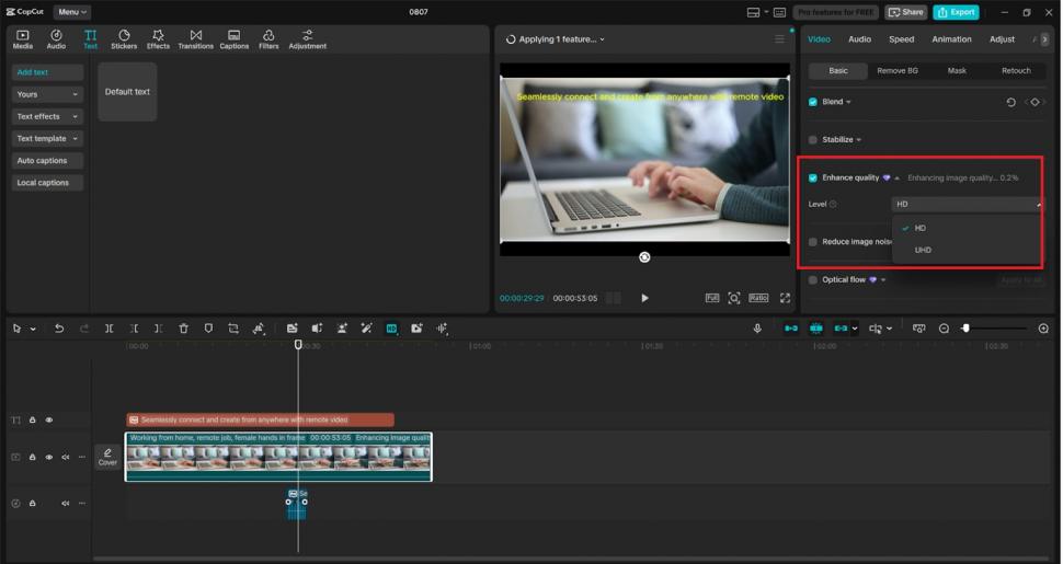 CapCut’s AI Voice Generator for Remote Video Production. [CapCut]
