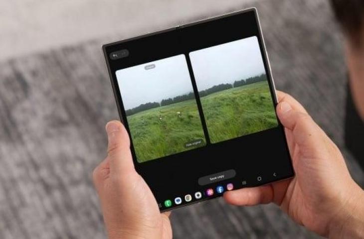 Google Gemini di Galaxy Z Fold7. [Samsung]