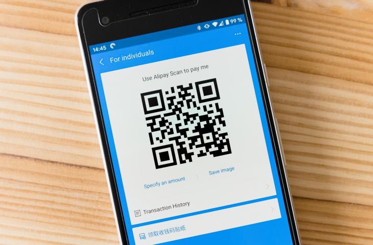 Ilustrasi barcode. [Unsplash/Markus Winkler]