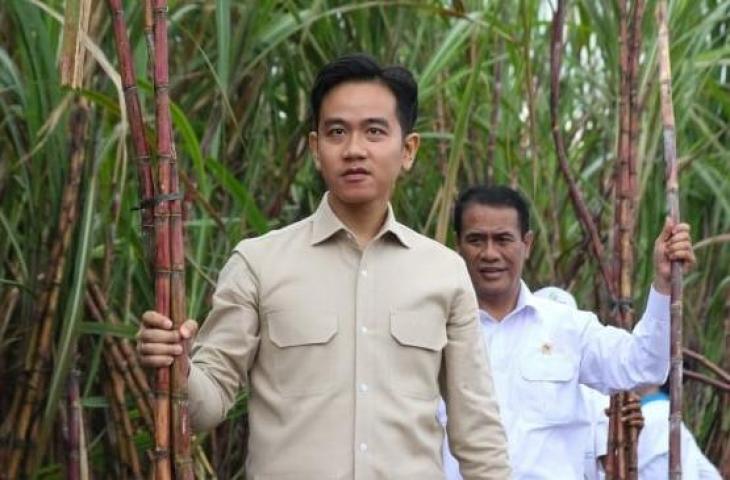 Potret Wakil Presiden RI Gibran Rakabuming. [Antara/Budi Candra Setya]