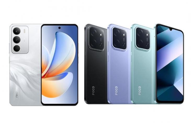 Poco C85 dan Realme C71. [Poco dan Realme]