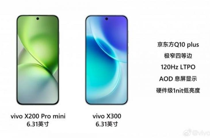 Bocoran Vivo X300 dan Vivo X300 Pro. (GSM Arena)