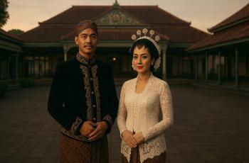 25 Contoh Prompt AI Foto Pasangan Adat Jawa yang Elegan dan Realistis