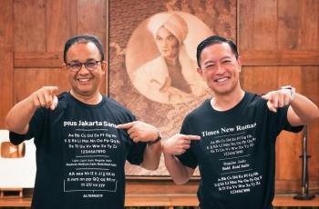 Foto Bareng Anies Baswedan, Publik Kaitkan Baju Times New Roman Tom Lembong dengan Ijazah Jokowi