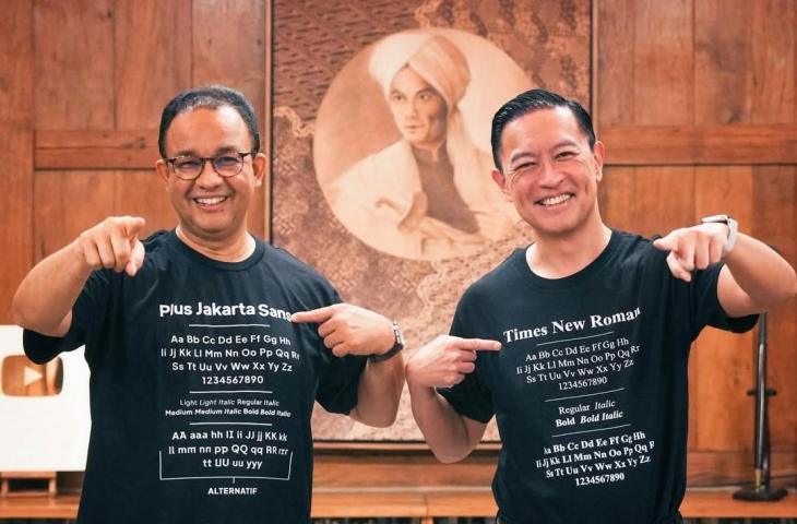 Potret Anies Baswedan dan Tom Lembong terbaru. [Instagram/aniesbaswedan]
