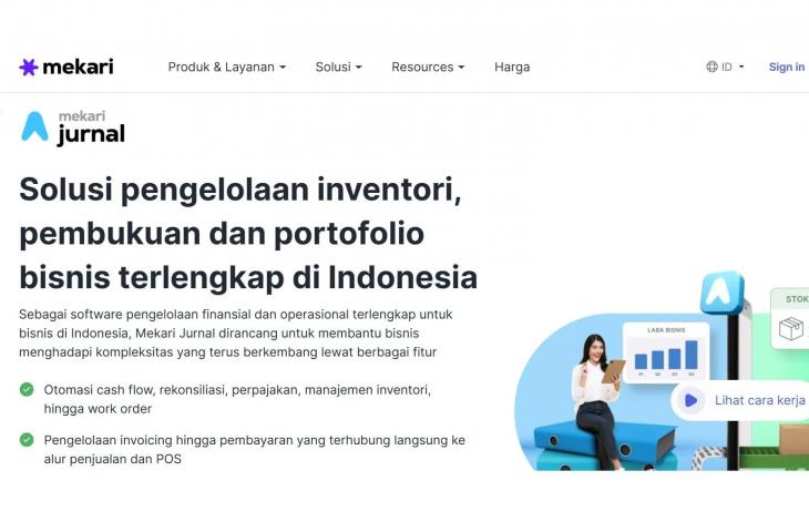Mekari Jurnal. [tangkapan layar]