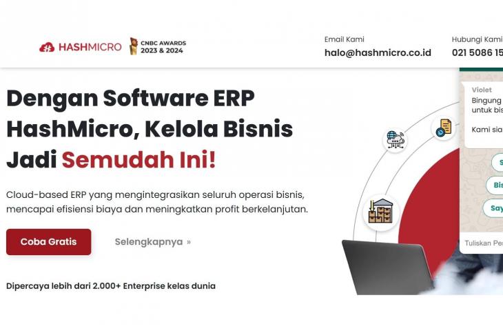 HashMicro. [tangkapan layar]