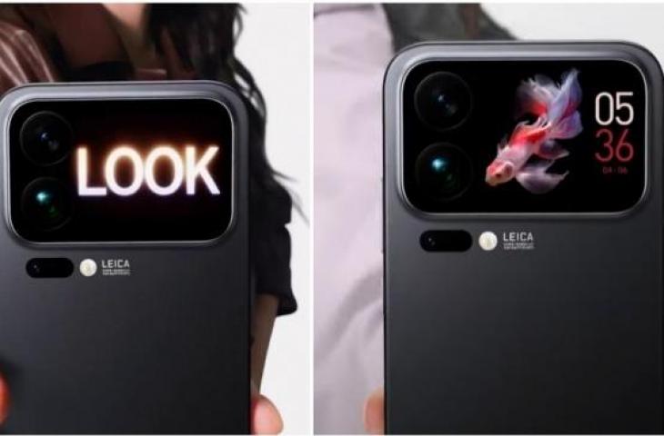 Layar sekunder pada Xiaomi 17 Pro. (Xiaomi)