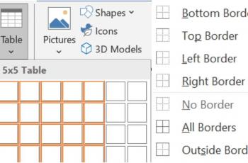 Cara Cepat Menghilangkan Border Tabel di Microsoft Word