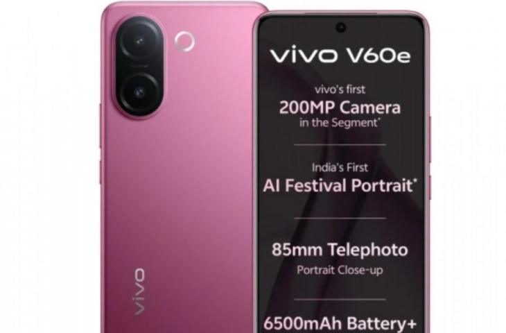 Spesifikasi Utama Vivo V60e. (Flipkart)