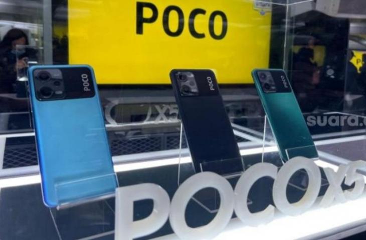 Poco X5 5G. [Suara.com/Dicky Prastya]