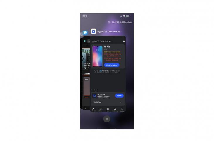 Tampilan menu aplikasi terbaru bergaya iOS di perangkat Xiaomi. [Xiaomitime]