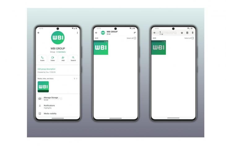 Fitur Pengelolaan Penyimpanan Chat. [WABetaInfo]