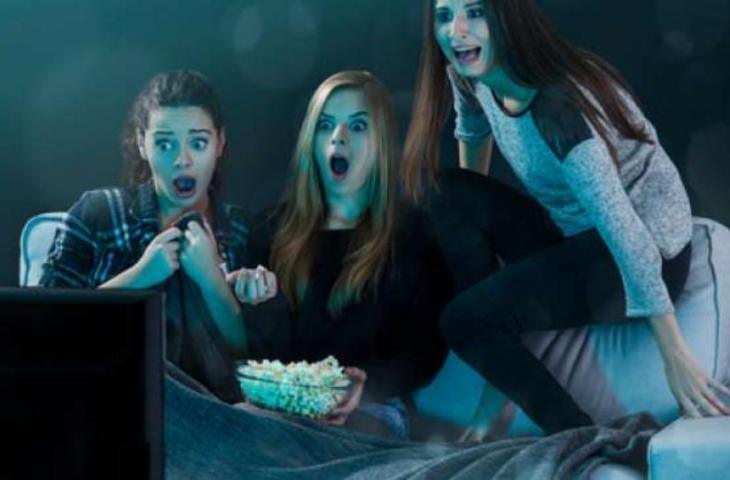 Ilustrasi Film Horor- Film Horor Ternyata bisa Latih Mental Hadapi Stres. [shutterstock]