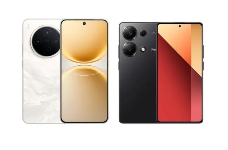 Vivo Y500 Pro dan Redmi Note 13 Pro. [Vivo & Redmi]