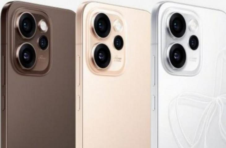 Penampakan Oppo Reno 15 Pro. (Weibo)