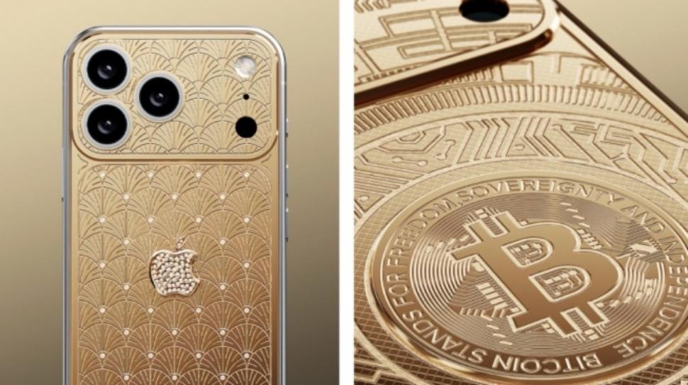 Apple iPhone 17 Pro Bitcoin Edition 18K. (Apple)