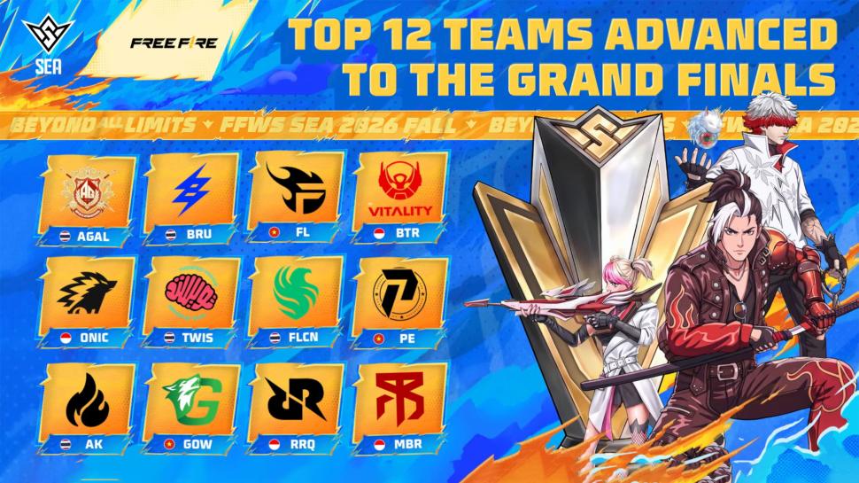 Advance to Grand Finals FFWS SEA 2026 Fall. [Garena]