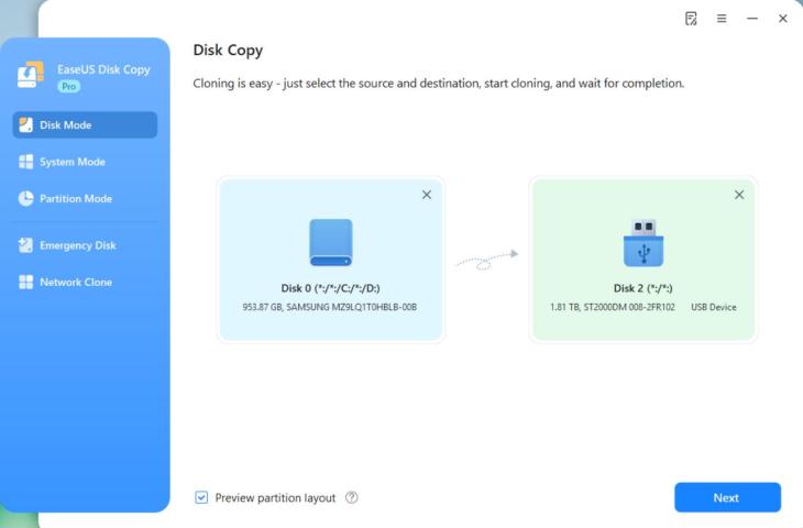 Cara pakai software kloning SSD. (Ist)