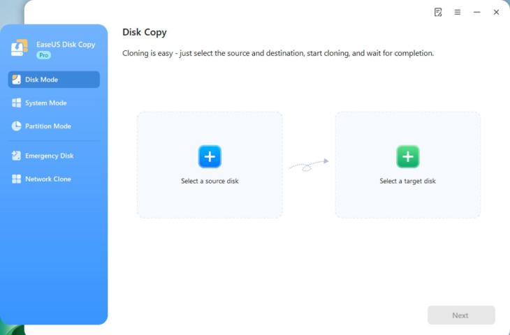 EaseUS Disk Copy. (Ist)