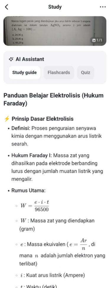 Contoh soal yang bisa dikerjakan pakai Gauth AI. (Ist)